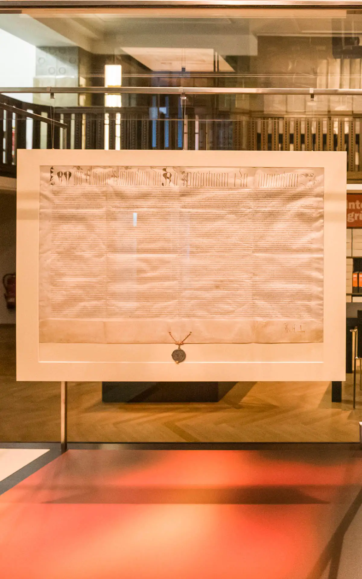 Detailaufnahme Beschriftung